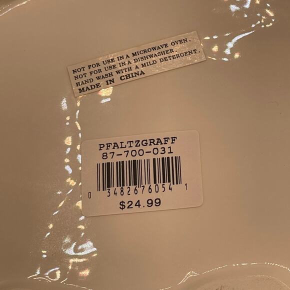 Pfaltzgraff Christmas Teddy Bear Cookie Jar - Picture 11 of 14